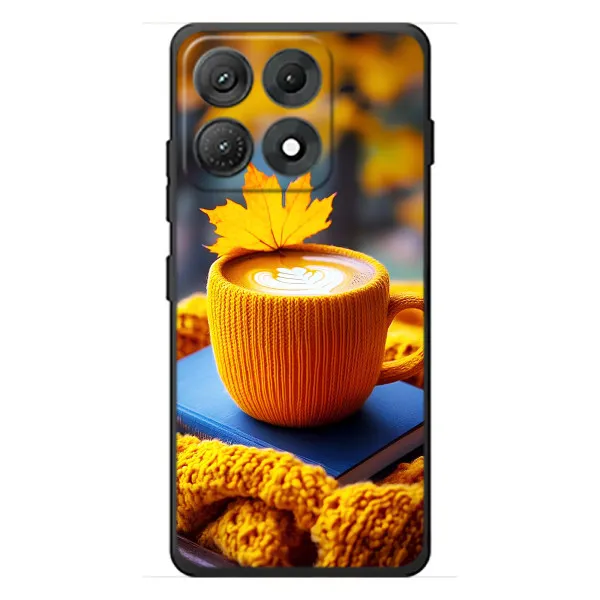 Чехол с принтом «Кофе на желтом пледе» для Motorola Edge 70 Max Чехол с принтом «Кофе на желтом пледе» для Motorola Edge 70 Max