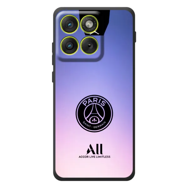 Чехол с принтом «лого PSG» для Motorola Edge 70