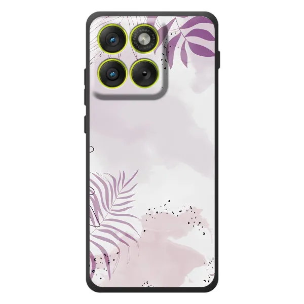 Чехол с принтом «Фиолетовые листья» для Motorola Edge 70 Чехол с принтом «Фиолетовые листья» для Motorola Edge 70