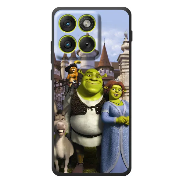 Чехол с принтом «Сказочные герои Шрека» для Motorola Edge 70