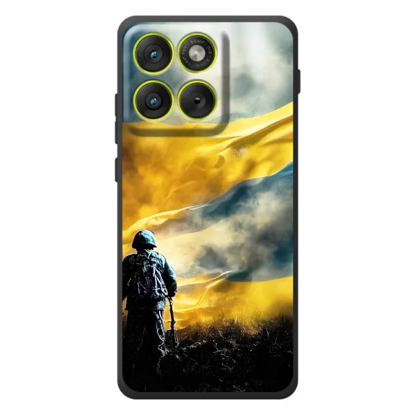 Чехол с принтом «Война» для Motorola Edge 70 Чехол с принтом «Война» для Motorola Edge 70