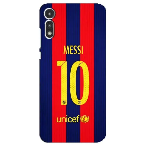 Чехол с принтом «Messi Barca 10» для Motorola MOTO E 2020