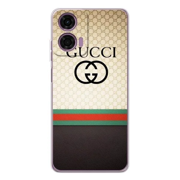 Чехол с принтом «GUCCI стиль» для Motorola Moto E14