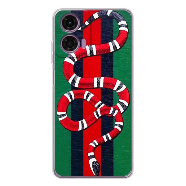 Чехол с принтом «Gucci змия» для Motorola Moto E14