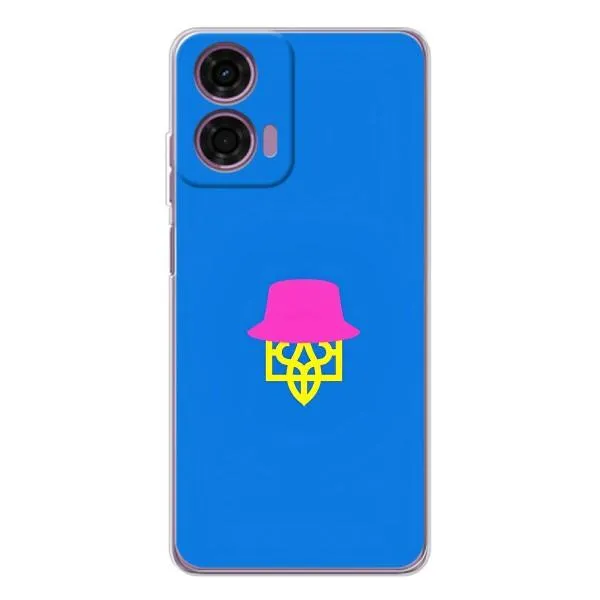 Чехол с принтом «Шапка на гербу» для Motorola Moto E14 Чехол с принтом «Шапка на гербу» для Motorola Moto E14