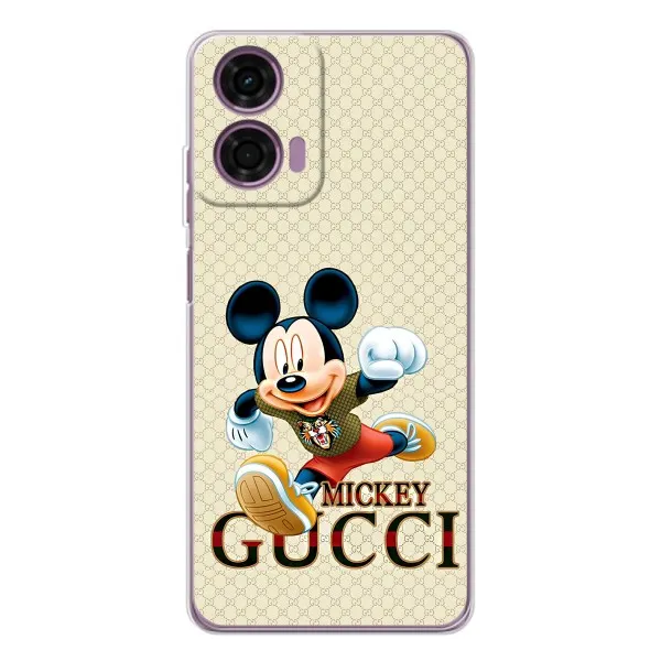 Чехол с принтом «Mikki Gucci» для Motorola Moto E14 Чехол с принтом «Mikki Gucci» для Motorola Moto E14