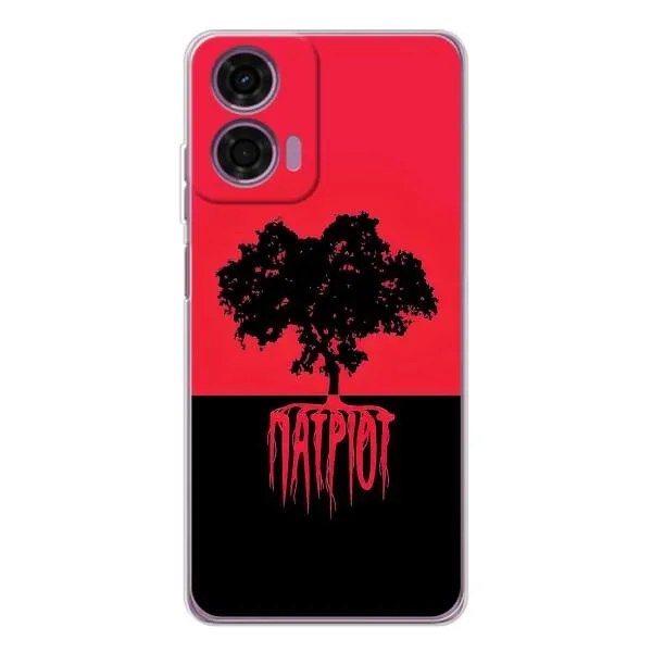 Чехол с принтом «Патриот» для Motorola Moto E14