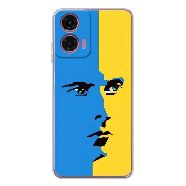 Чехол с принтом «Степан Бандера» для Motorola Moto E14