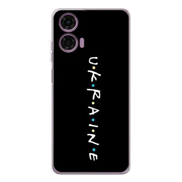 Чехол с принтом «UKRAINE» для Motorola Moto E14