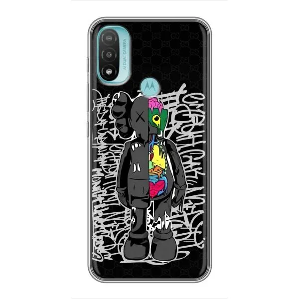 Чехол с принтом «Стиль Bearbrick» для Motorola MOTO E20