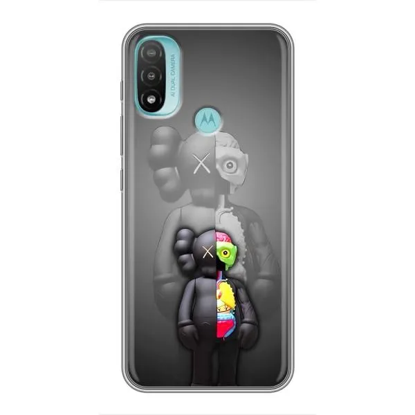 Чехол с принтом «Тело Bearbrick» для Motorola MOTO E20