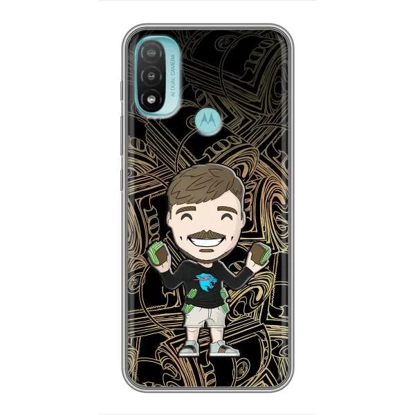 Чехол с принтом «Mister Beast» для Motorola MOTO E20 Чехол с принтом «Mister Beast» для Motorola MOTO E20