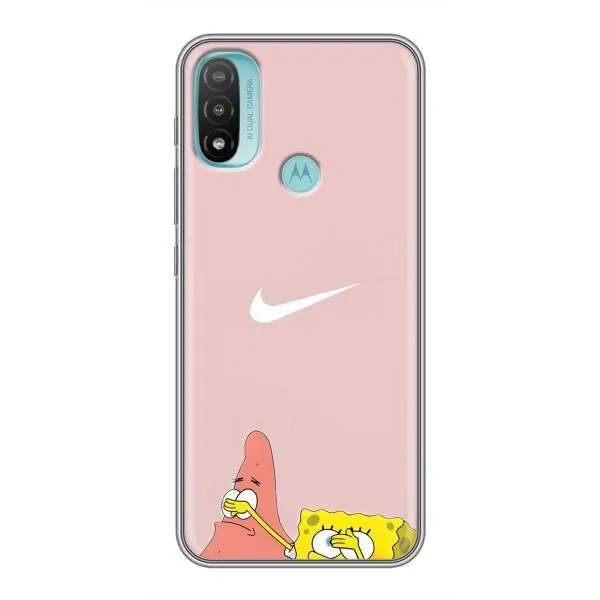 Чехол с принтом «Патрик и Губка» для Motorola MOTO E20