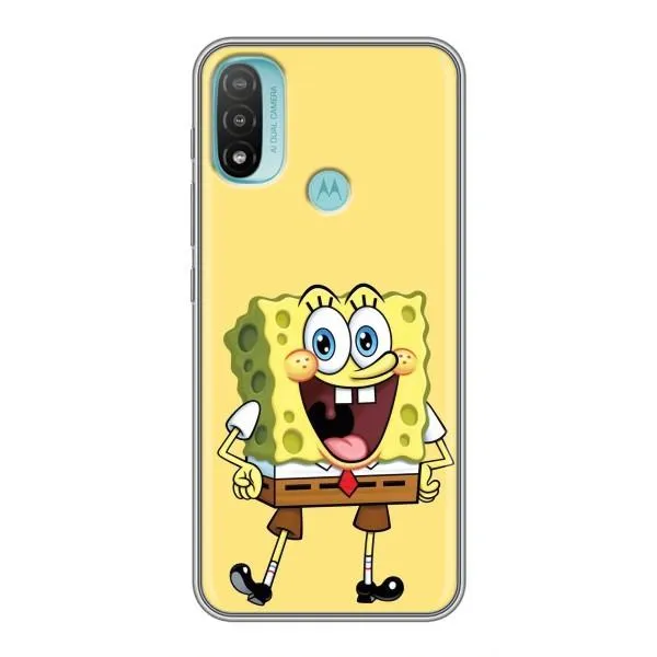 Чехол с принтом «Веселый Спанч Боб» для Motorola MOTO E20
