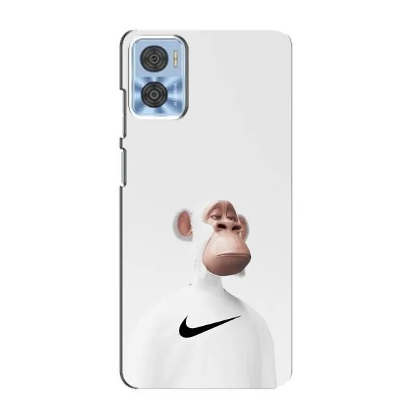 Чехол с принтом «обезьяна NFT Nike» для Motorola MOTO E22