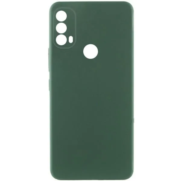 Чехол Silicone Cover Lakshmi Full Camera (AAA) для Motorola Moto E40 — Зеленый — фото 1 Чехол Silicone Cover Lakshmi Full Camera (AAA) для Motorola Moto E40 — Зеленый — фото 1