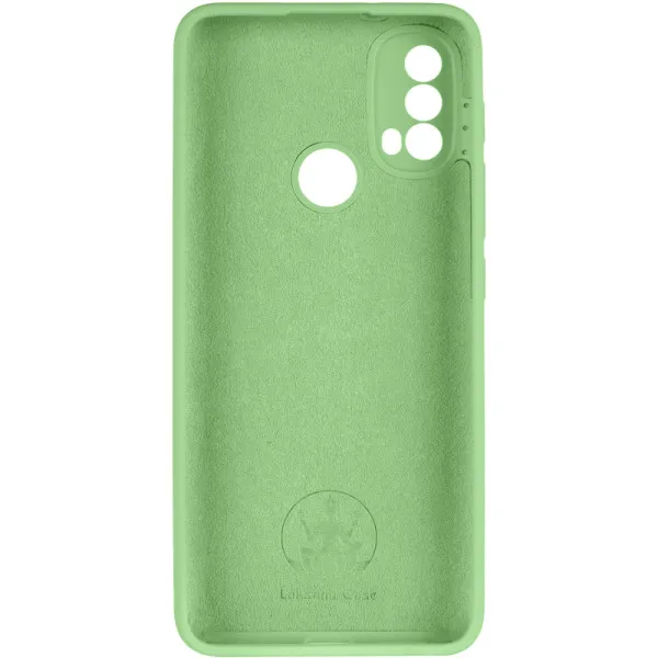 Чехол Silicone Cover Lakshmi Full Camera (AAA) для Motorola Moto E40 — Мятный — фото 3 Чехол Silicone Cover Lakshmi Full Camera (AAA) для Motorola Moto E40 — Мятный — фото 3