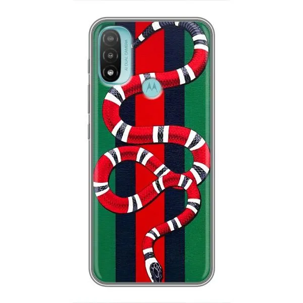 Чехол с принтом «Gucci змия» для Motorola MOTO E40