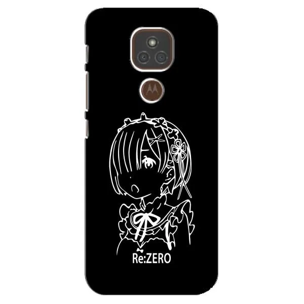 Чехол с принтом «Re: Zero» для Motorola MOTO E7 Plus Чехол с принтом «Re: Zero» для Motorola MOTO E7 Plus