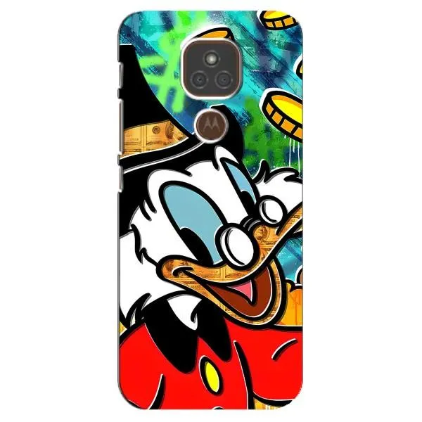 Чехол с принтом «Счастлива Утка» для Motorola MOTO E7 Plus Чехол с принтом «Счастлива Утка» для Motorola MOTO E7 Plus