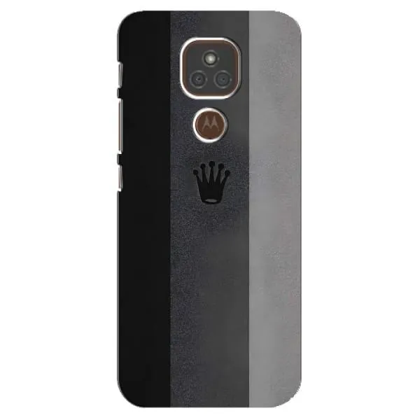 Чехол с принтом «Коронка» для Motorola MOTO E7 Plus