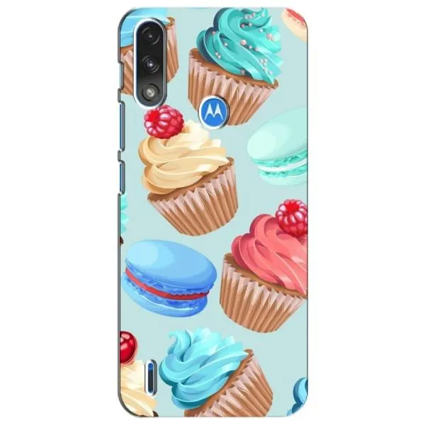 Чехол с принтом «Кексики» для Motorola E7 Power