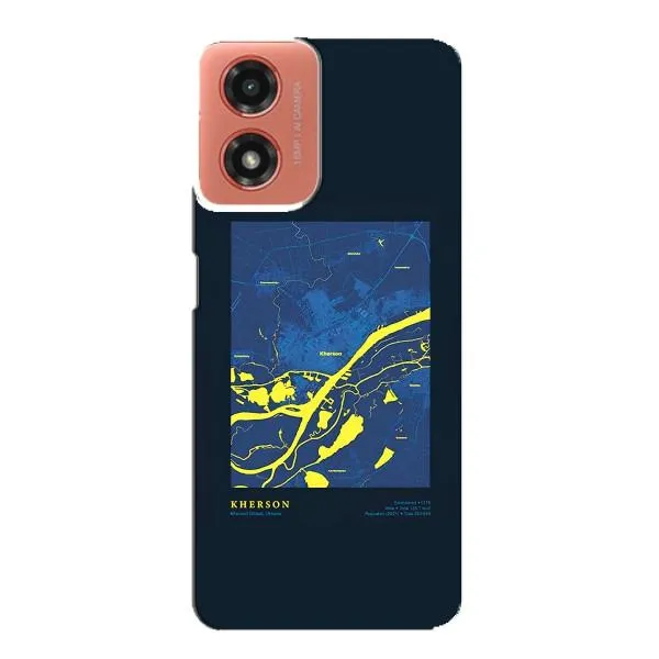 Чехол с принтом «Херсон» для Motorola MOTO G04