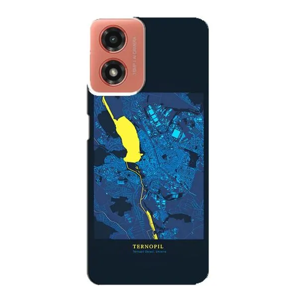 Чехол с принтом «Тернополь» для Motorola MOTO G04