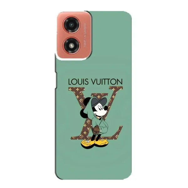 Чехол с принтом «Микки Маус LV» для Motorola MOTO G04 Чехол с принтом «Микки Маус LV» для Motorola MOTO G04