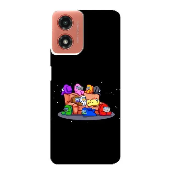 Чехол с принтом «Амонг-ас» для Motorola MOTO G04 Чехол с принтом «Амонг-ас» для Motorola MOTO G04