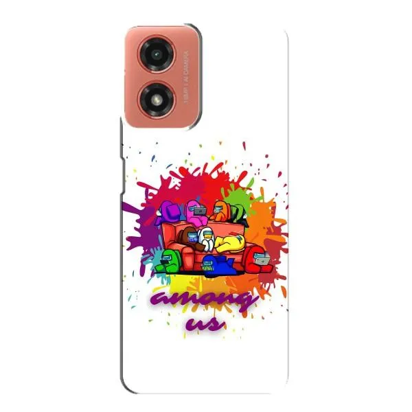 Чехол с принтом «Яркий АмонгАс» для Motorola MOTO G04 Чехол с принтом «Яркий АмонгАс» для Motorola MOTO G04