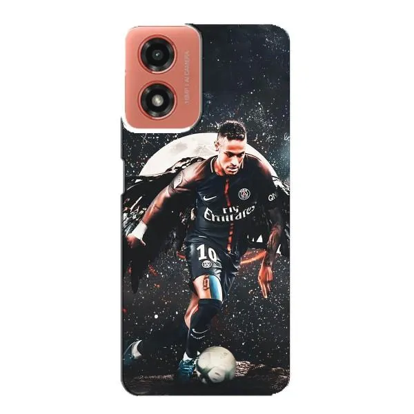 Чехол с принтом «PSG Neymar» для Motorola MOTO G04 Чехол с принтом «PSG Neymar» для Motorola MOTO G04