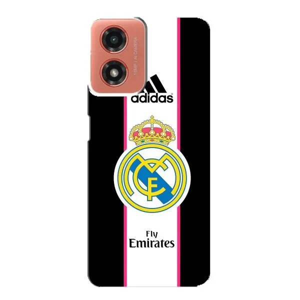 Чехол с принтом «лого Real Madrid» для Motorola MOTO G04