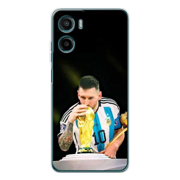 Чехол с принтом «Кубок Месси» для Motorola Moto G05 Чехол с принтом «Кубок Месси» для Motorola Moto G05