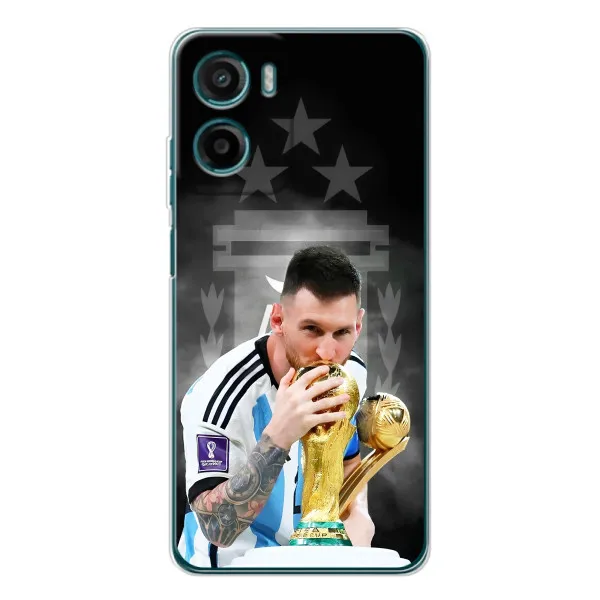 Чехол с принтом «Месси Чемпион» для Motorola Moto G05 Чехол с принтом «Месси Чемпион» для Motorola Moto G05