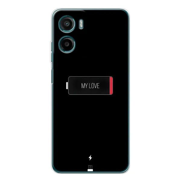 Чехол с принтом «Love battery» для Motorola Moto G05 Чехол с принтом «Love battery» для Motorola Moto G05