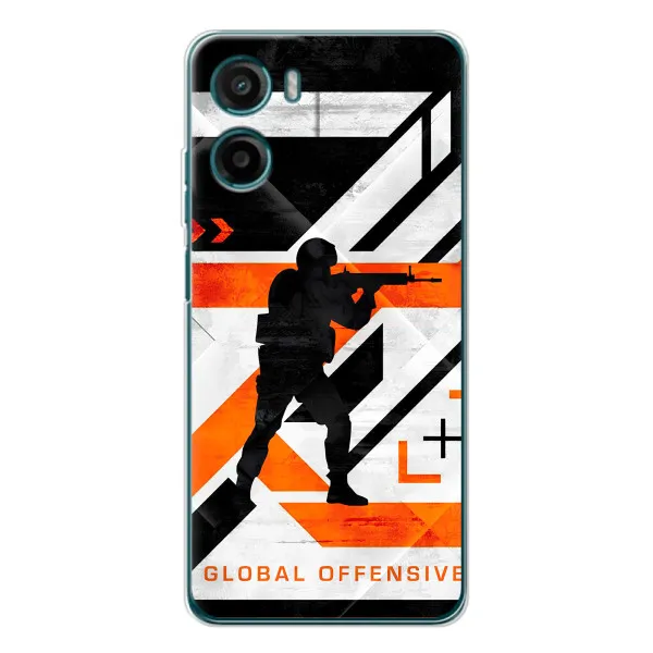 Чохол з принтом «Cs:Go» для Motorola Moto G05 Чохол з принтом «Cs:Go» для Motorola Moto G05