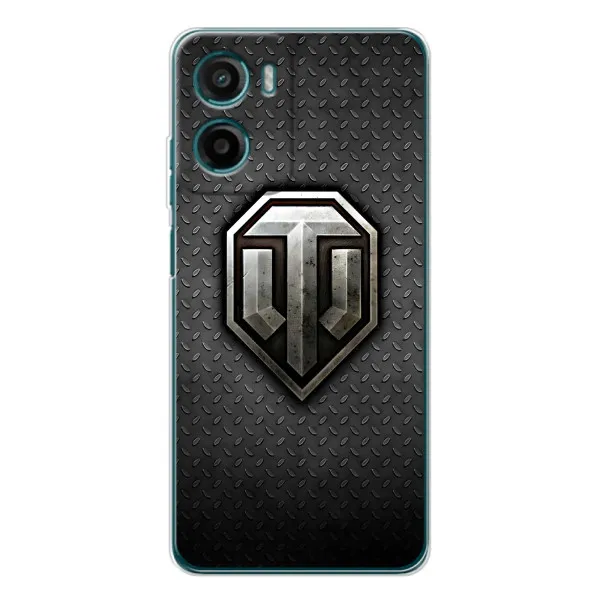 Чохол з принтом «Лого Tanks» для Motorola Moto G05 Чохол з принтом «Лого Tanks» для Motorola Moto G05