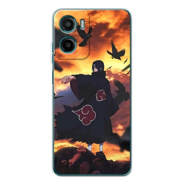 Чехол с принтом «Итачи с воронами» для Motorola Moto G05 Чехол с принтом «Итачи с воронами» для Motorola Moto G05