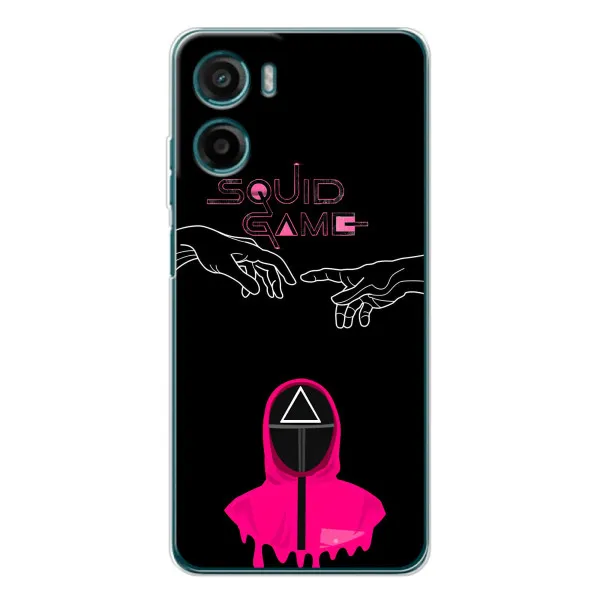 Чехол с принтом «Минимализм Игра кальмара» для Motorola Moto G05