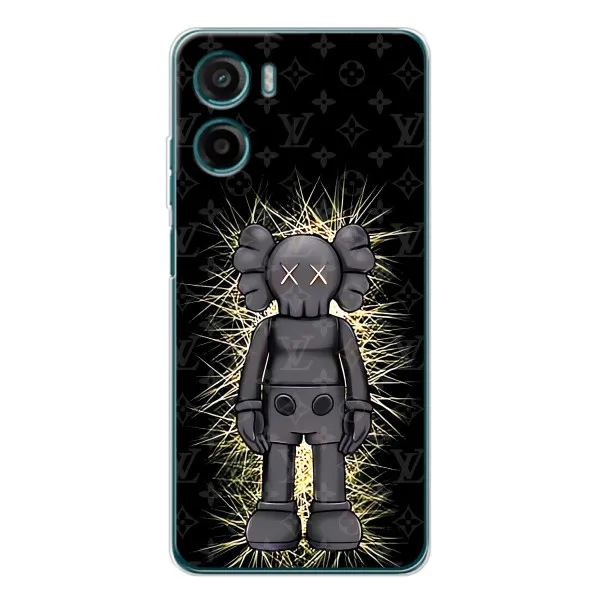 Чехол с принтом «Bearbrick LV» для Motorola Moto G06 Power