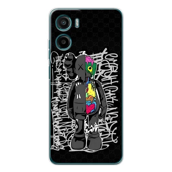 Чехол с принтом «Стиль Bearbrick» для Motorola Moto G06 Power