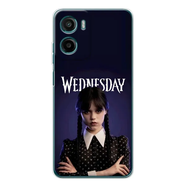 Чехол с принтом «Wednesday» для Motorola Moto G06 Power Чехол с принтом «Wednesday» для Motorola Moto G06 Power
