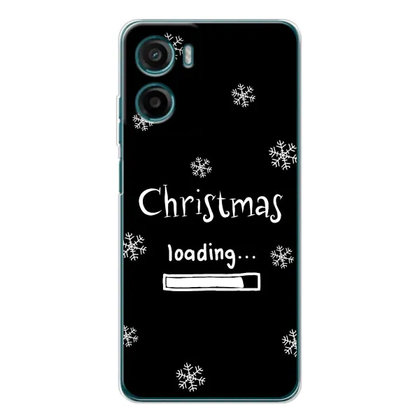 Чехол с принтом «Christmas loading» для Motorola Moto G06 Power Чехол с принтом «Christmas loading» для Motorola Moto G06 Power