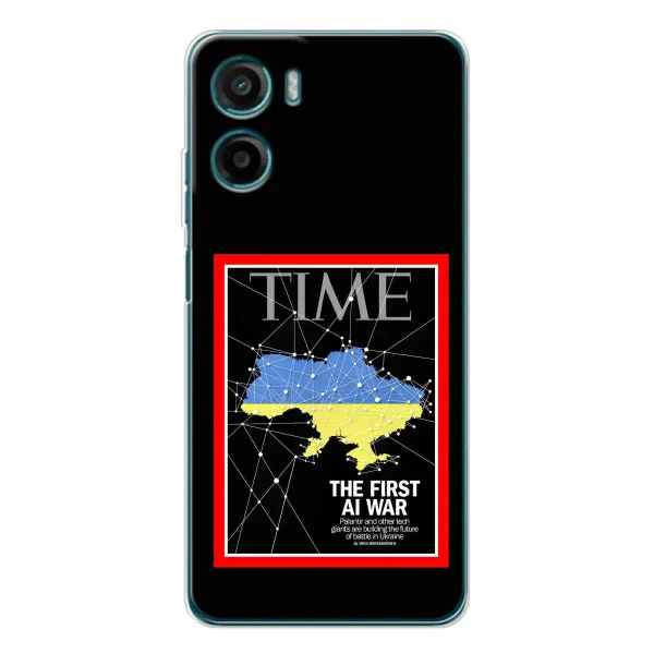 Чохол з принтом «TIME Ukraine» для Motorola Moto G06 Power