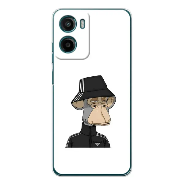 Чехол с принтом «обезьяна NFT Adidas» для Motorola Moto G06 Чехол с принтом «обезьяна NFT Adidas» для Motorola Moto G06
