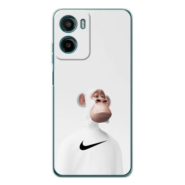 Чехол с принтом «обезьяна NFT Nike» для Motorola Moto G06 Чехол с принтом «обезьяна NFT Nike» для Motorola Moto G06