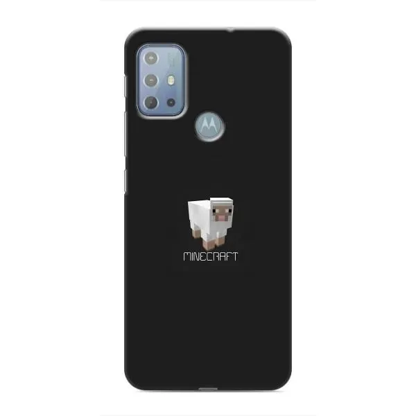 Чехол с принтом «Овечка Майнкрафт» для Motorola MOTO G10