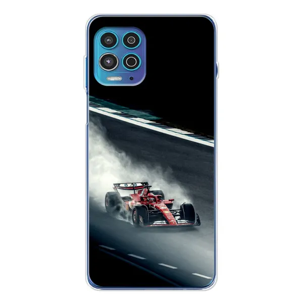 Чехол с принтом «Болид гоночный» для Motorola MOTO G100 Pro