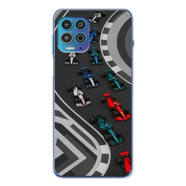 Чехол с принтом «Трасса Ф1» для Motorola MOTO G100 Pro